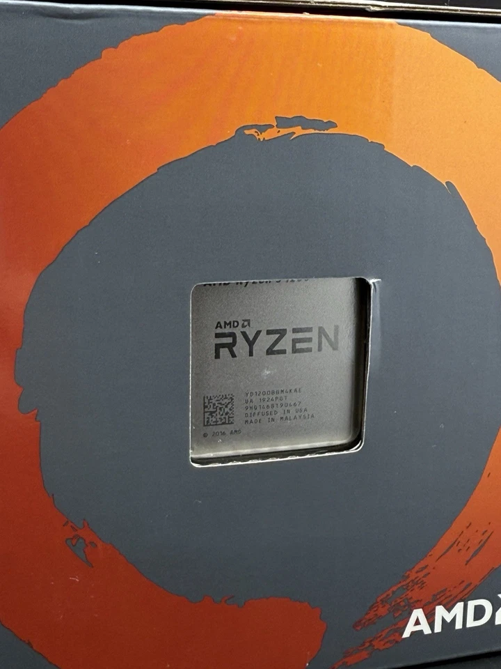 AMD Ryzen 3 1200 3.1GHz Quad-Core Processor (YD1200BBAEBOX) Fan Included NEW - Image 4 of 4