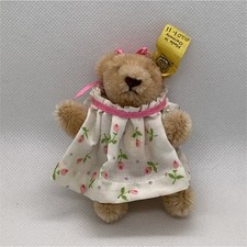 Steiff Original Teddy Bear w/ Dress Button in Ear Yellow Tag Vintage Germany