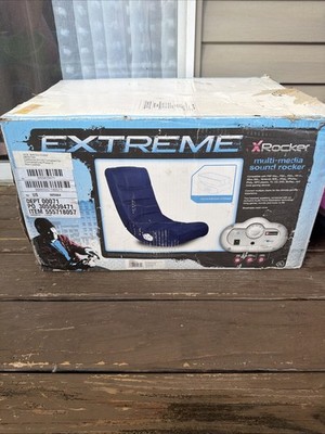 NEW X ROCKER FOLDABLE XTREME VIDEO ROCKER CHAIR NEW OPEN BOX!