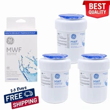 3 Pack Fit GE MWF MWFP GWF 46-9991 Smartwater Fridge Water Filter-USA Shipping