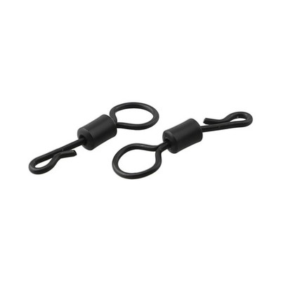 Quick Change Clam Lock Karpfenangeln Terminal Tackle 20 Stück Edelstahl