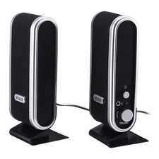 USB Power Wired Computer Speakers Stereo 3.5mm Jack For Desktop PC Laptop New zz