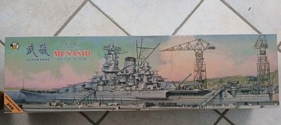 %%% Very Fire 1/350 IJN Musashi Deluxe Kit, Yamato Klasse,ähnl. Trumpeter 