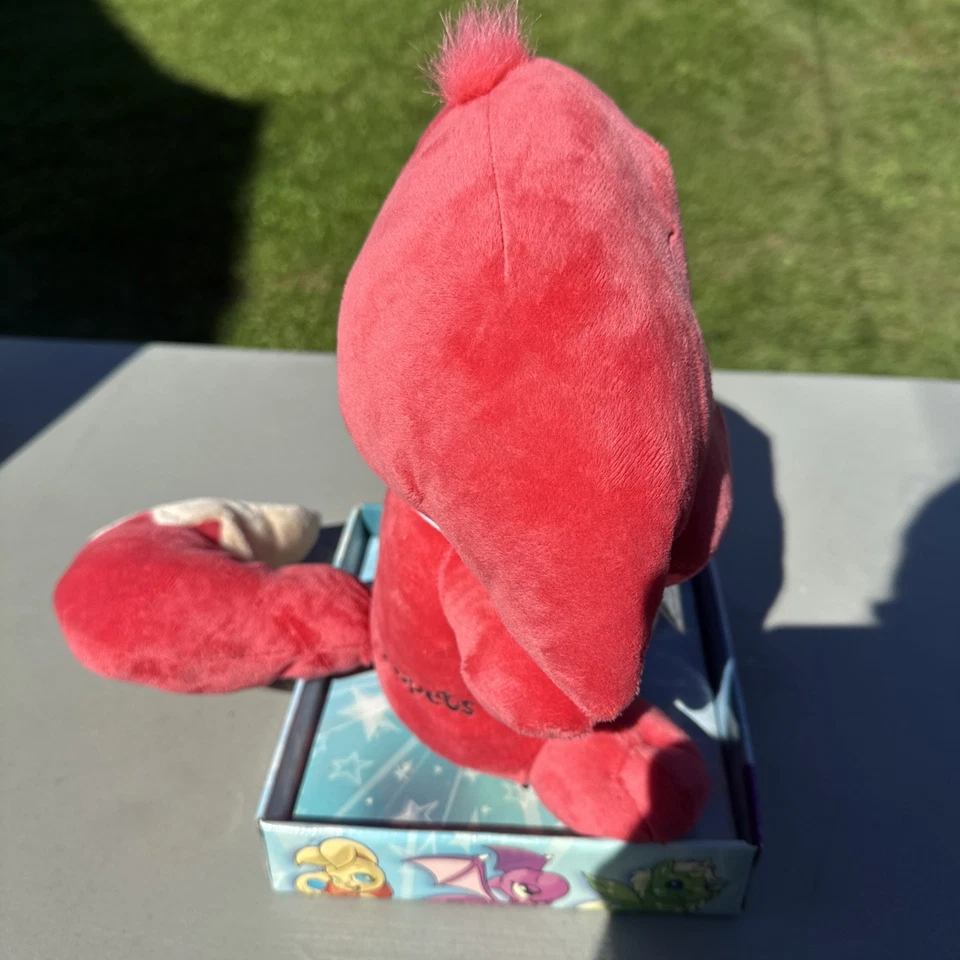 Neopets Red Kacheek 11" Plush 2008 W/ Tag & Box Plush NIB Walmart Exclusive - Image 3 of 4
