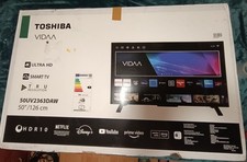 Toshiba 50UV2363DAW 50 Zoll Fernseher. Smart TV 4K Ultra HD HDR