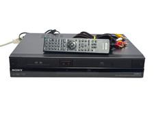 Sony RDR-VX560 DVD Recorder VHS VCR Combo 1080P Tested A dubbing burn 