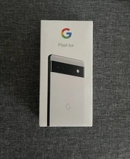 Empty Box Google Pixel 6a White Box only