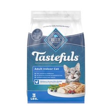 Tastefuls Adult Indoor Dry Cat Food with Chicken & Brown Rice - 3lbs