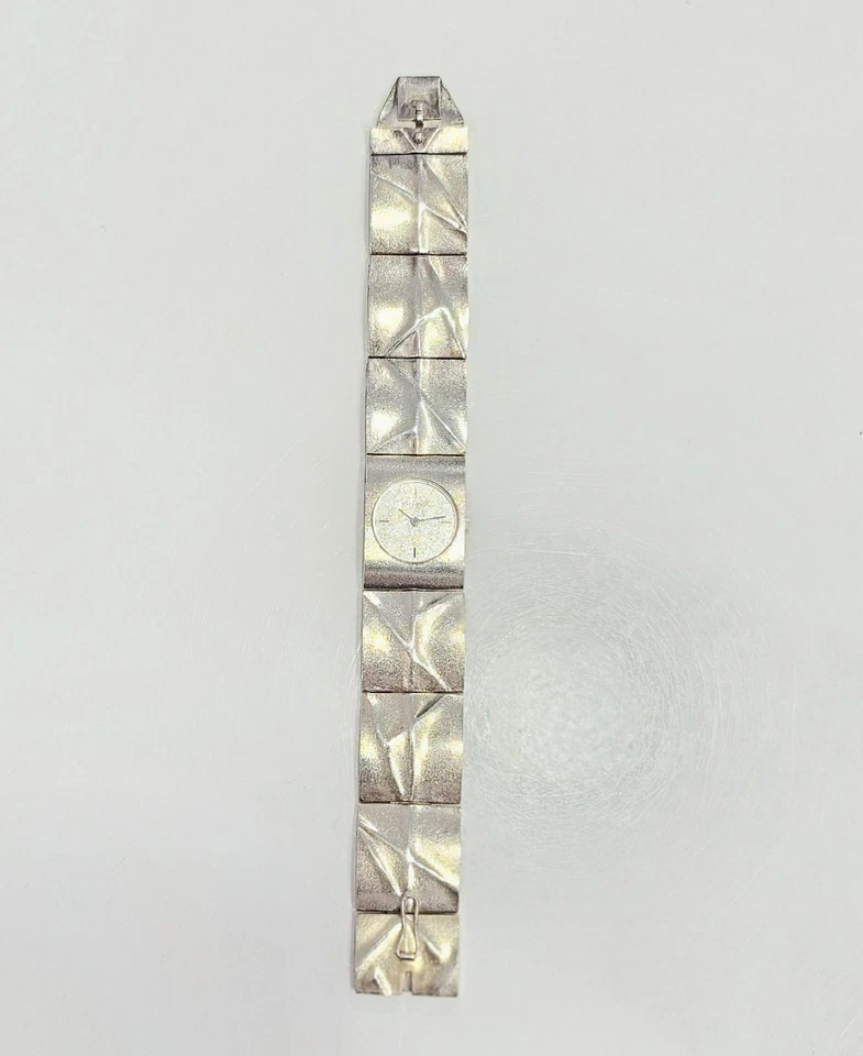 Lapponia Orologio/Bracciale - 925 Sterling - Quarzo - 16,5 CM - Nuovi Meccanismo - Immagine 2 di 4