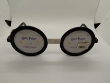 Vintage 2000 Harry Potter Metal Glasses Picture Frame 3" x 3" Diameter