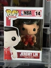 Funko Pop JEREMY LIN #14 NBA Rockets Vaulted Retired Vinyl Figure w/ Protector