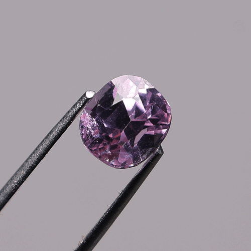 VVS Certified 2.85 Cts Natural Kunzite Untreated Hi-Quality Cushion Cut Gemstone - Picture 10 of 11
