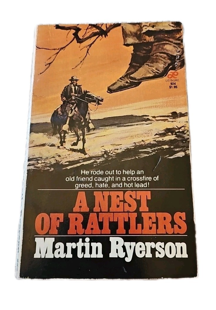 A Nest of Rattlers by Martin Ryerson First 1st Edition VG PB 1981