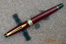 Fountain pen - Waterman Expert Mk I - burgundy - cartridge/converter - working