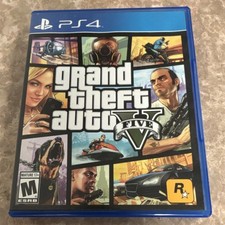 Rockstar Games Grand Theft Auto V PS4 Action & Adventure Manual Included Mature