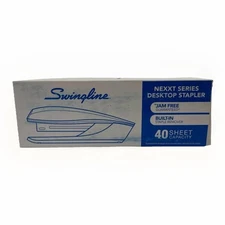 Swingline NeXXt Series WOW Desktop Stapler 40 Sheets White - Full Size Stapler. 