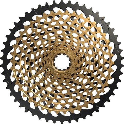 SRAM XX1 Eagle XG-1299 Cassette - 12 Speed, 10-50t, Gold/Black, XD Driver Body
