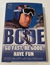 Bode Miller Signed First Editon Autobiography