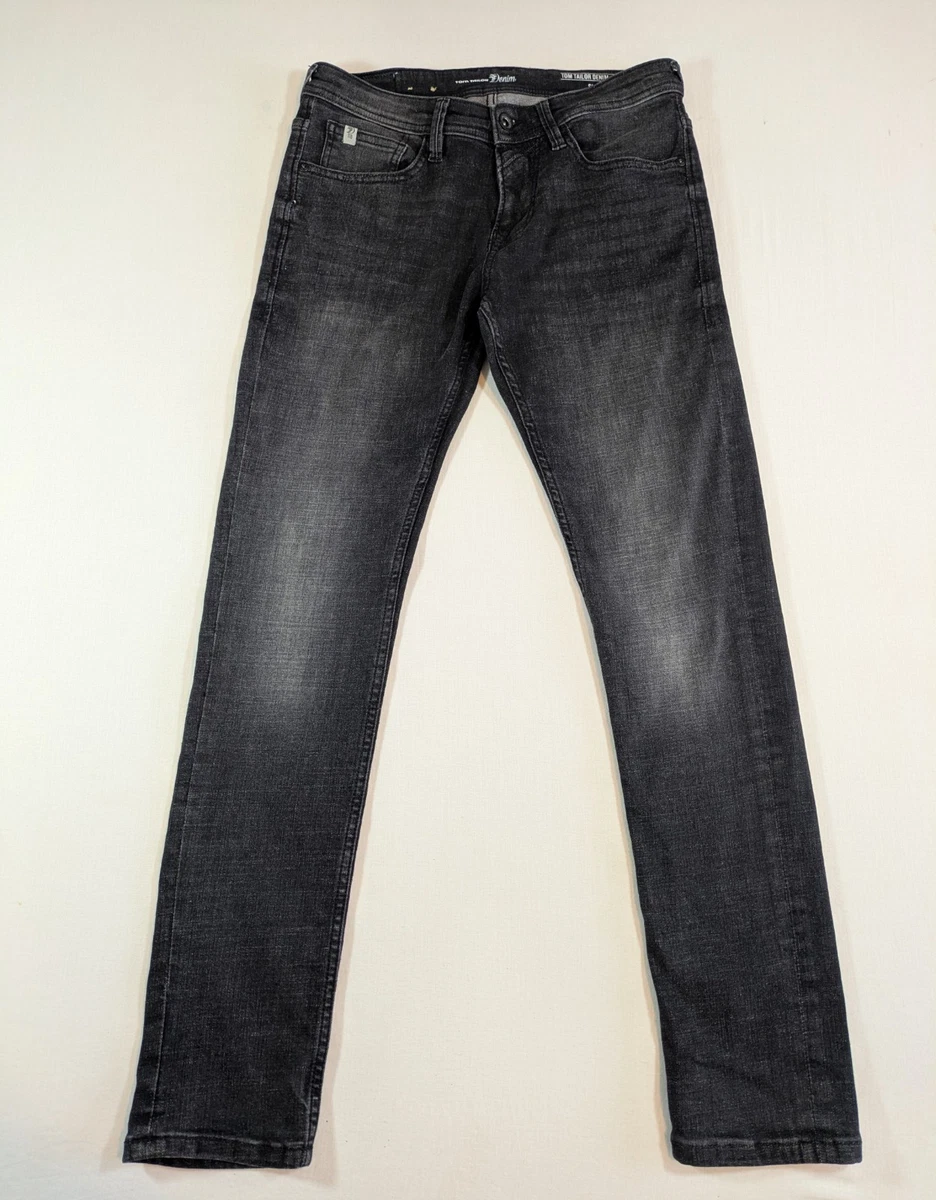 TOM TAILOR Josh Regular Slim Jeans Uomo - Denim Elasticizzato, Vestibilità Slim, Sostenibile