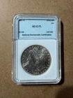 1881-S Morgan Silver Dollar MS 63 NNC Hard Holder