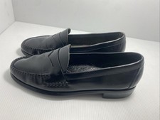 Black Bass Weejuns Penny Loafers Katherine II Shoes Size 9.5 Preppy J