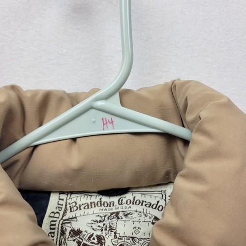 Vintage Mens William Barry Brandon Colorado Down Puffer Vest Small Made In USA - Picture 14 of 14