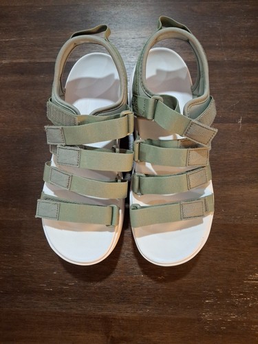 Nike Icon Classic Sandals Womens Size 9 Light Army Jade Green Slides DH0224-301 - Picture 4 of 5