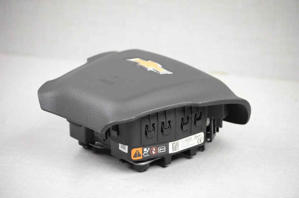 Chevrolet Silverado 2500 3500 2015-2019 airbag rueda del conductor negro genuino OEM Foto 3 de 4