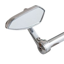 Universal Custom Motorcycle 7/8 inch Bar End Mirror Chrome