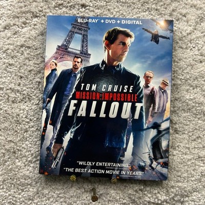 Mission: Impossible - Fallout Blu-ray DVD 2018 Tom Cruise Henry Cavill
