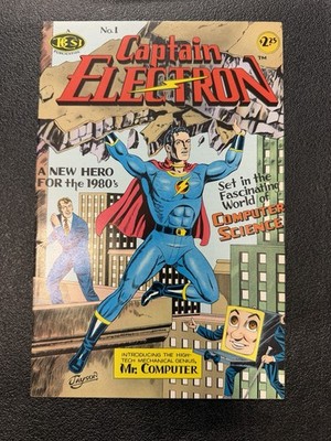 Captain Electron 1 Computer Computer Science 1st Appearance BCSI Publication