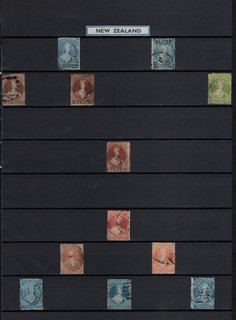 Early New Zealand mint & used collection on hingeless stock pages
