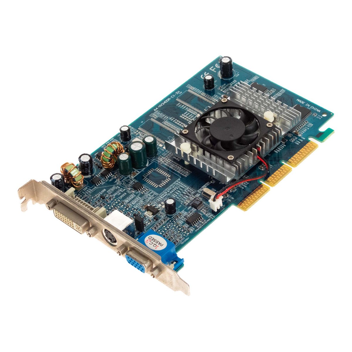 Graphics Card NVIDIA GEFORCE FX5200 128MB A4-NV34DDR-C1-ZH AGP | eBay