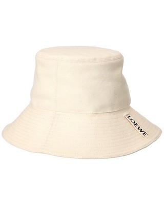 LOEWE ロエベ Fisherman Hat Fisherman hat in canvas White - LOEWE USA Official Website