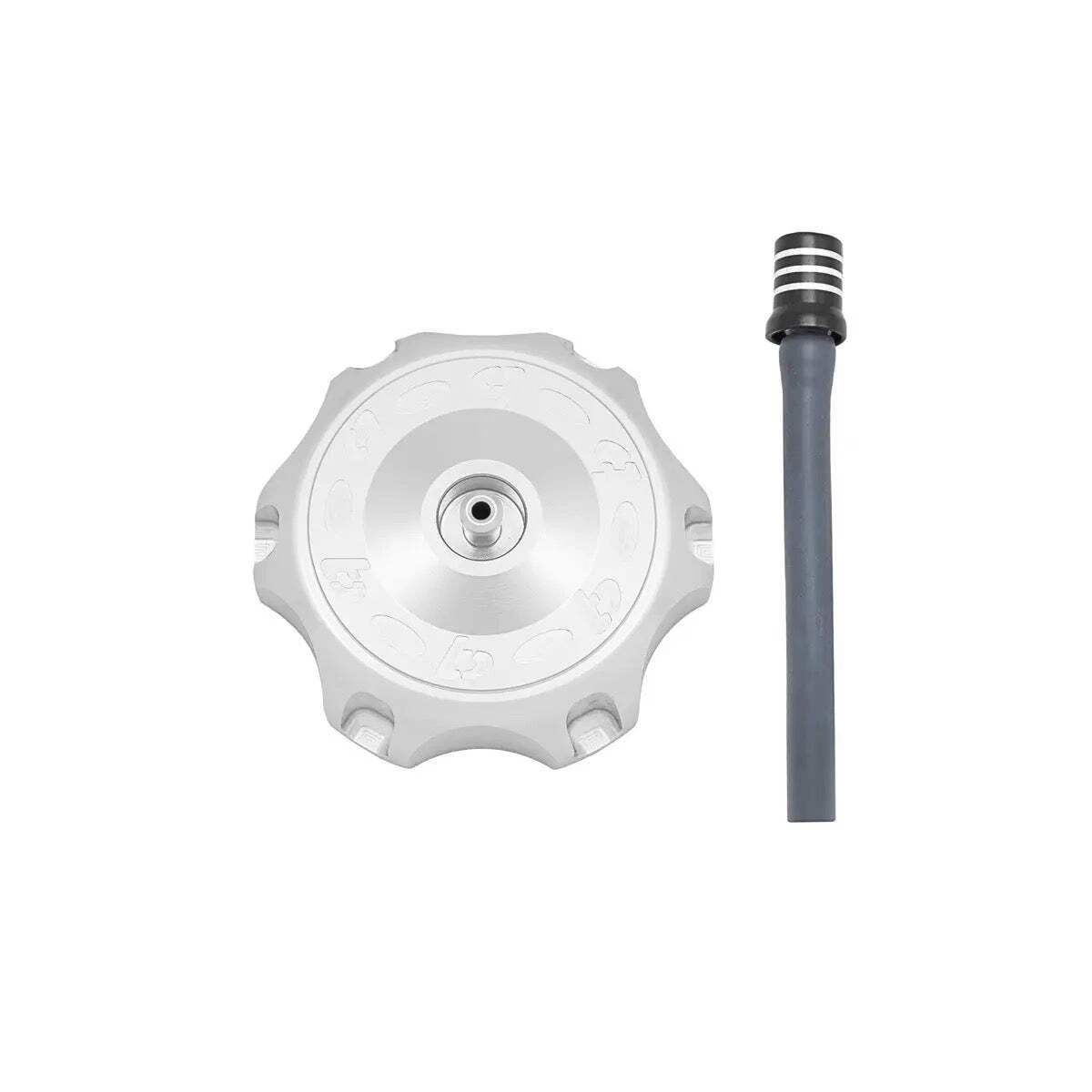 TB Parts Gas Cap, CNC, Silver – KLX110 2010+ & KLX140