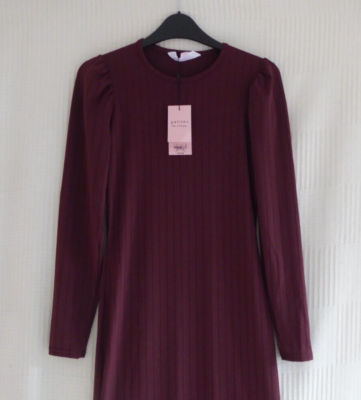 BNWT Miss Selfridge Petites burgundy/brown figure flat/hugging Dress Size 4 | eBay UK BNWT Miss Selfridge Petites burgundy/brown figure flat/hugging Dress Size 4 | eBay UK