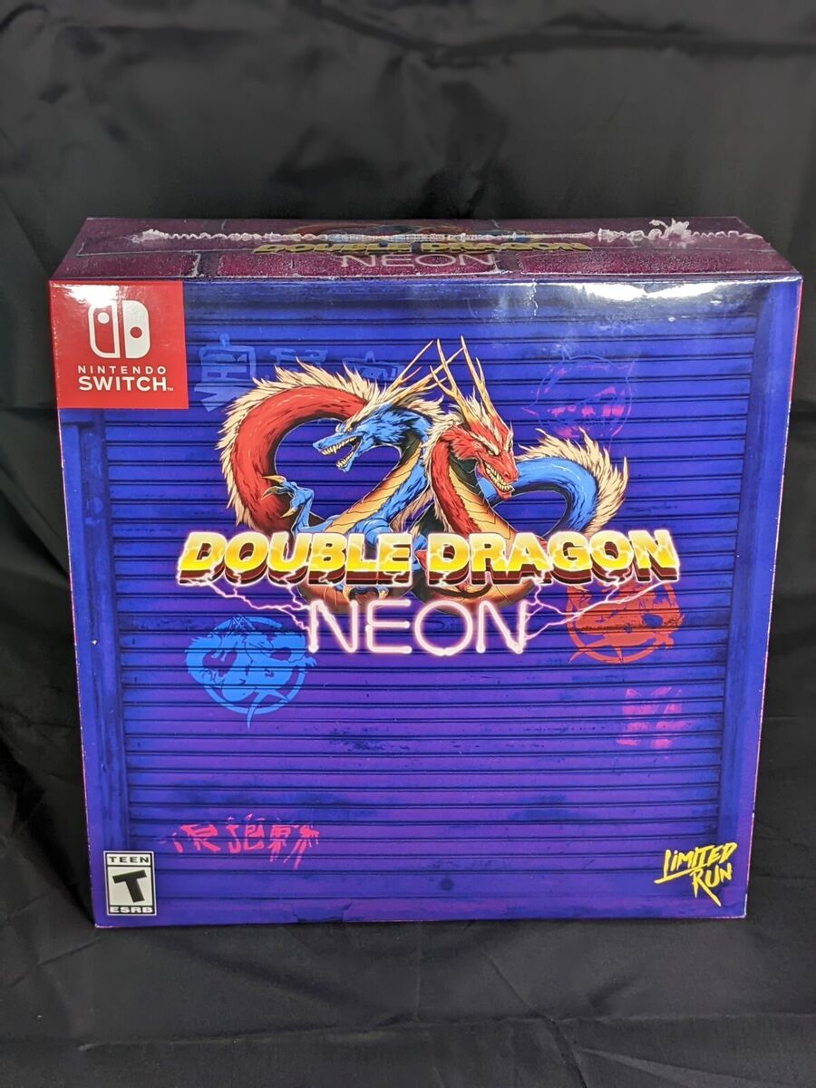 Double Dragon Neon Classic Edition (Switch) NEW SEALED MINT W/CARD