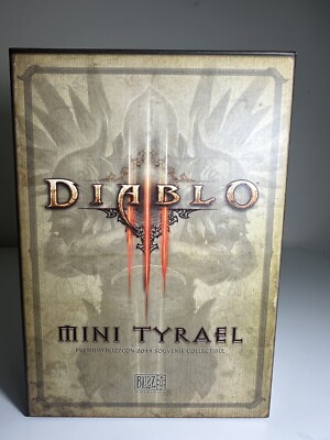 BLLIZARD ディアブロ Diablo3 ミニ ティラエル Diablo 3 III Mini Tyrael Statue From BlizzCon 2011 By Blizzard