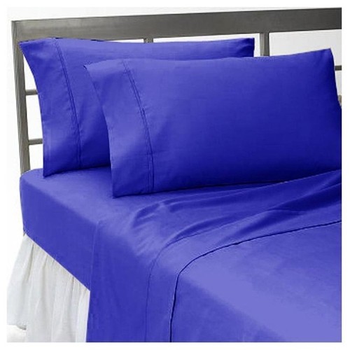 Top Class 4 PCs OR 6 PCs Sheet Set 1000 TC Egyptian Cotton Solid Colors AU Sizes - Picture 19 of 20