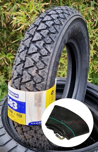 Pneumatisch Roller 3.50-10 Michelin S83 + FahrradschläUche Gummi Motorrad-image