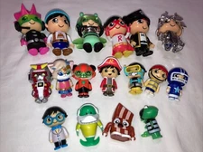 Ryans World Figures Lot - Remka China - Bonkers Toy Characters Figures 17 pc