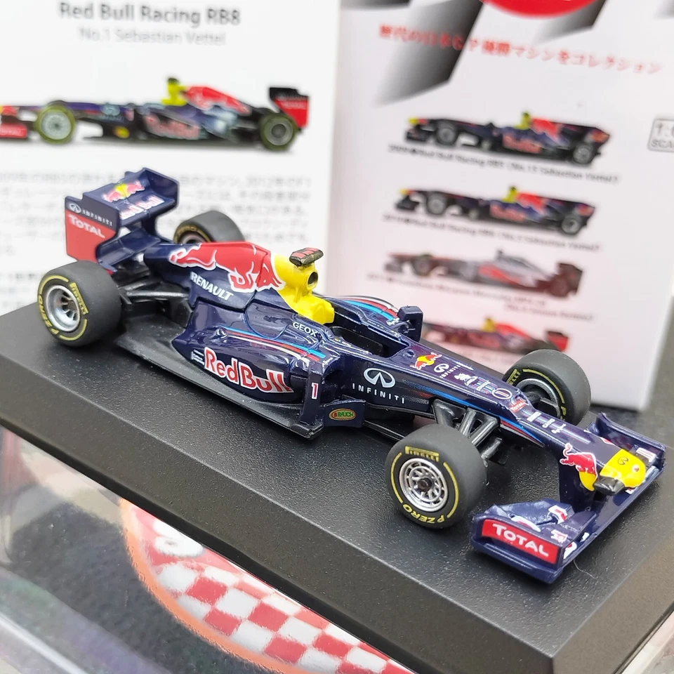 Kyosho 1/64 Red Bull Racing RB8 #1 Sebastian Vettel 2012 Suzuka Japan GP - Image 2 of 4