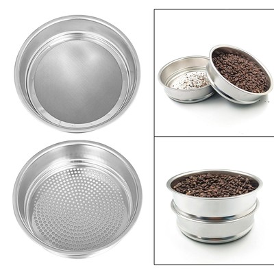 Round Kitchen Mesh Flour Sifter Flour Sieve Baking Tools Strainers Food Bean
