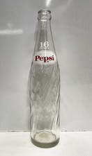 Vintage Pepsi Cola Bottle 16 oz/1 Pint Swirl 1962 dated