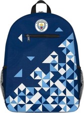 Manchester City FC Backpack Rucksack Bag Football School Gift Official License