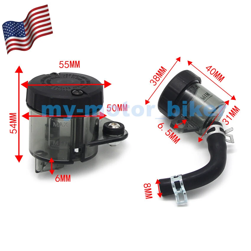 Taza de aceite depósito cilindro maestro freno delantero para Ducati Monster 620 695 696 600 Foto 2 de 4