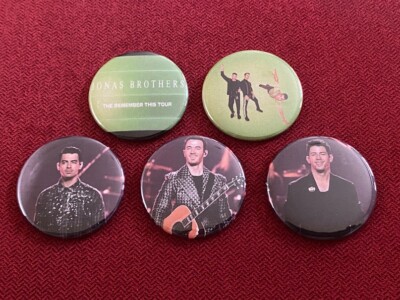 Jonas Brothers The Remember This Tour Park MGM Las Vegas 5 x 1.75'' magnets