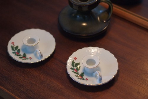 Vintage Ceramic Chamber Stick Candle Holder In Box, New Old Stock, Made in Japan - Picture 9 of 10