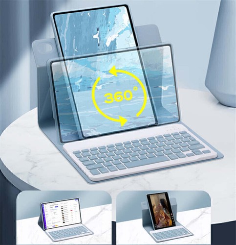 Rotating Keyboard Cover Case For iPad 7/8/9/10th Gen 10.2 10.9 Air 4 5 6 Pro 11 - Picture 11 of 46
