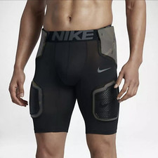 Nike Pro Hyperstrong Okładki piłkarskie Męskie Twardy talerz Czarne Kamuflaż 896253 010